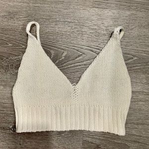 Knitted Bralette Top